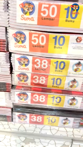 Buku Tulis Campus Suma 50 dan 38 Lembar Besar Kampus Suma Campus Boxy