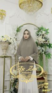 Hijab Syari Pet Busa Kode JEN Bahan Jersi Super Grad-A Premium By Ory AjeZas Collection