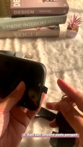 FH-C1196 Phone Lanyard Universal Tali Gantungan HP Lebar Adjustable Tali Lanyard Strap Kalung Leher