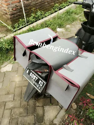 tas obrok bronjong motor mltifngsi jenis bahan semi kulit murah dah kedot