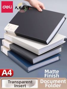 deli | Transparent Document Folder Storage A4