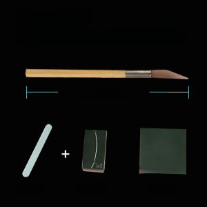 Handmade Agate Polishing Knife Gold And Silver Jewelry Ring Bracelet Polishing Tool Acrylic Material Affordable Price