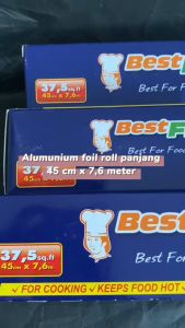 Aluminium Foil Roll 45cm x 76m: Kertas Alumunium Foil Wrap Terbaik untuk Makanan Segar