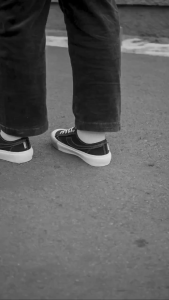 [0RIGINAL] Sepatu Compass Gazelle Low Black Black Gum BNIB