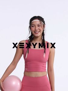 XEXYMIX Black Label 380N Support Top in Deep Colors Atasan Olahraga Wanita - XT4205F
