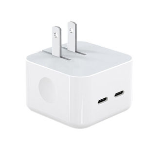 Foldabl Dual PD Fast Charger 35W Type C Phone Charger Adapter For iPhone 17 15 Samsung Xiaomi Quick Charge UK US Plug USB Charge