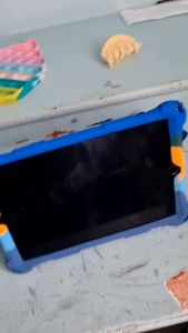 【Stylish】 Galaxy Tab A8 10.5" SM X200 X205 X207 2023 2023 Silicone Case Pop Stress Relieve Case Push It Bubble Stand Cover Protect