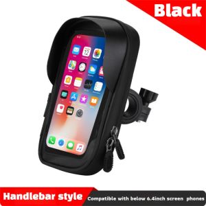 Waterproof 360° Rotation Bicycle Motorcycle Front Frame Phone Holder Easy Universal Navigation Smartphone Bracket for All Phones