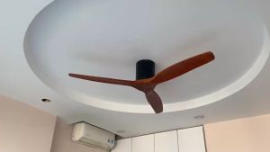 Quạt trầnquạt trang trí 3 cánh gỗ hiện đại điều khiển từ xa sang trọng cho chung cưphòng kháchkhách sạntiệm cafe