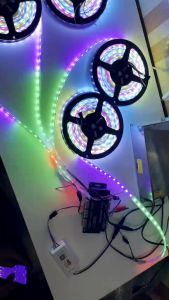 ไฟ 2811 12V ยาว 5 เมตร ใส่ท่อหุ้ม กันน้ำ IP67 1 ม้วน / 300 ดวง