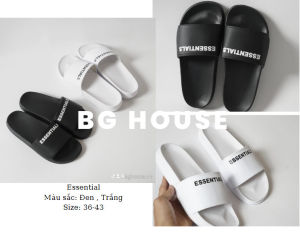 Dép quai ngang Essentials êm chân không thấm quai có lót êm