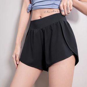 Womens Sporty Loose Fit Casual Running Shorts Summer Yoga Pants Quick Dry Fitness Trousers Outdoor Wearable Shorts