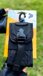 Tas Hp Kalibre Smartphone Case 928085000 Tas Pinggang Dompet Hp Pouch Handphone Sarung Hp / Ponsel 928085 000 Black Hitam Polos