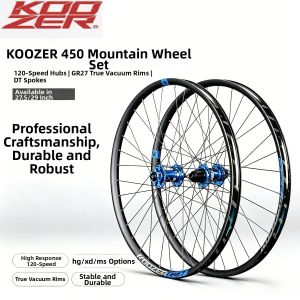 KOOZER | Custom 120 Bearings Semi-Vacuum Compatible Mountain Bike Wheel Set 27.5/29 inches