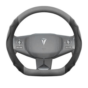 JIBEIDUN | Winter Faux Fur Steering Wheel Cover