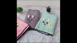 HANDUK ANAK KARAKTER LUCU MERK LEXI