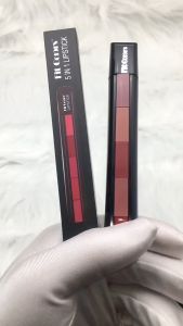 5 In 1/4 in 1 Lipstick Combination Strip Matte Velvet High Color Rendering Lipstick Pen Long Lasting Waterproof Nonstick Cup Lipstick