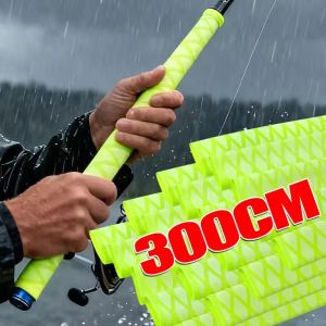 300/100cm Luminous Tubing Anti Slip Heat Shrink Tube For Fishing Rod DIY Electrical Insulation Tubes Waterproof Glow in The Dark Sleeves