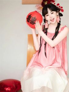 ชุดแต่งงานสไตล์จีน ชุดเจ้าสาว ชุดนางฟ้า ชุดราตรี ชุดยาว แขนกุด กระโปรงทรงเอ เดรสยาวปานกลาง เดรสยาวปานกลาง