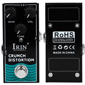 IRIN | IRIN RF-03 Crunch Distortion Electric Guitarra Effect Pedal Rock Distortion Amplifier True Bypass Pedal Guitar Parts