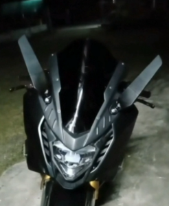 ชิวหน้า HONDA CBR650F ปี2014-2018 อะคริลิคหนา 3 มิล งานดีเลเซอร์เนียน