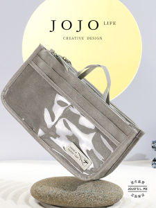 Simple Portable Makeup Bag Storage Pouch JOJOS L. PD. Season Minimalist Wabi-Sabi Style Outdoor Camping Travel Supplies