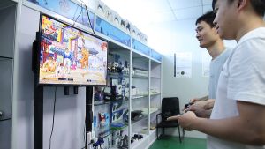 64G TV M8 Game Stick Lite 4K Built-In 10000 Games Retro Game Console For PS1 GBA Wireless Controller for Kid Xmas Gift