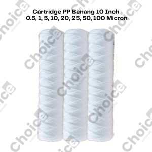 X-Pure Filter Cartridge PP Benang 10 Inch 0.5 1 5 10 20 25 50100 Micron