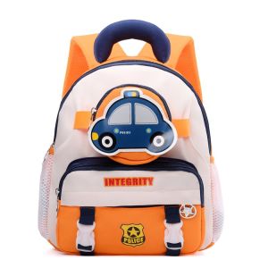 Cartoon Car New Kids School Bag