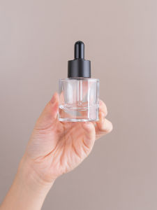 Thickened Luxury Glass Dropper Bottle Essential Oil Essence Liquid Tea Oil Portable Travel Empty Bottle 15ml 20ml