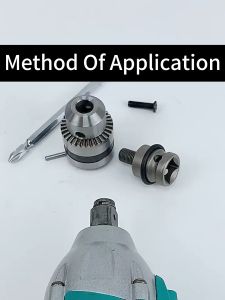 Electric Impact Wrench & 1/2\" Square Socket Adaptor: A Versatile Power Tool