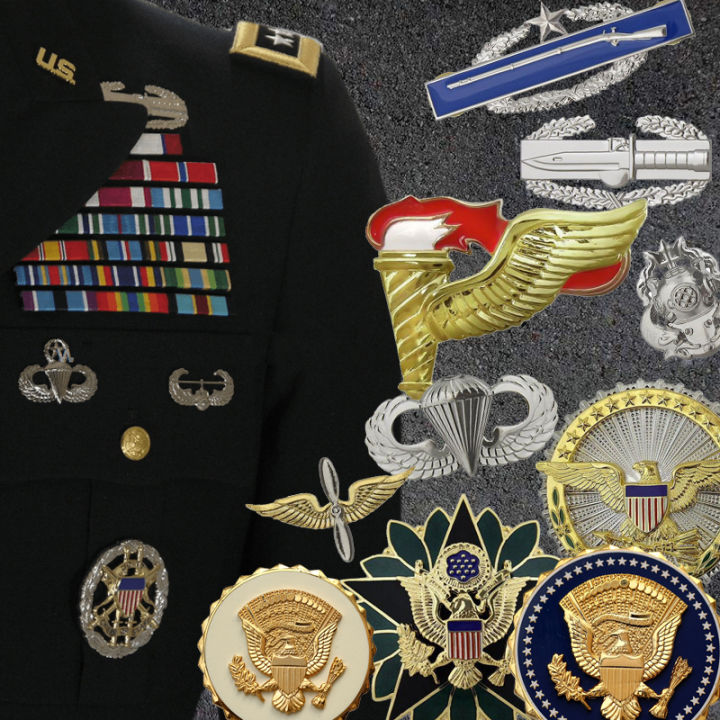 Us Army Skill Badge Qualification Badge หมวก งานปัก ไหล่ สายคล้อง ชุด ...