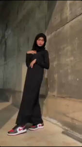 Cantik Butterfly Muslim Women Inner Gamis Muslimah Long Sleeve Stretchy Black/Nude/White/Dark Grey/Light Grey/Navy