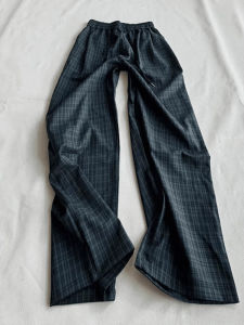 Quần Ống Đứng Kẻ Caro Phong Cách Mỹ Cổ Điển Cho Nam Mùa Hè Cleanfit Quần Ống Rộng Thoải Mái Nhẹ Nhàng Ống Rộng