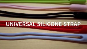 PrintYourStyle 1pc Universal Silicone Hand Landyard For Phone Case Wrist Strap Anti-Lost Straps