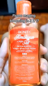 BUY1GET1 Beauty Oil Bundle Sunflower Body Oil Himalayan Salt Oil SPF30 Hydrating Skin Care Set