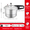 Double Happiness | Home Dual-Purpose Mini Pressure Cooker. 
