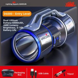 WARSUN | High Brightness Flashlight for Outdoor Use