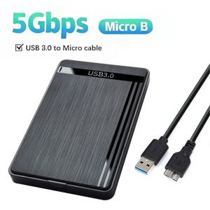 Type-C External Hard Drive Case SATA to USB 3.0/2.0 HDD Enclosure SSD External Storage For 2.5 HDD SSD 5Gbps Speed Support UASP