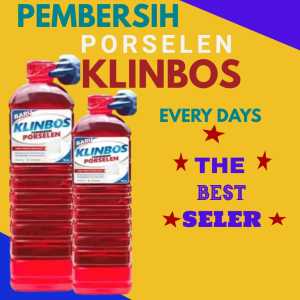 KLINBOS PORSELEN 1 LITER Pembersih Kerak 5X Lebih Kuat Untuk Kamar Mandipembersih kerak kamar mandipembersih kamar mandi dan keramikpembersih kerak kamar mandi ampuh
