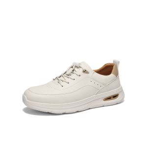 Belle | Soft Bottom Comfortable Sporty Leather Shoes for Fathers