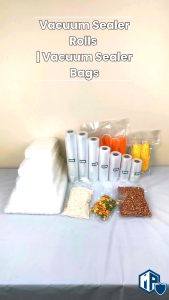 Food Vacuum Sealer Roll | Sealer Bag | Vacuum Plastic Bag | Vacuum Storage Bag | Fresh Food Packaging