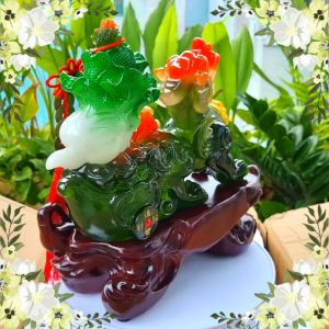 Tượng Tỳ Hưu Linh Vật May Mắn Trang Trí Phong Thủy Cao 26cm