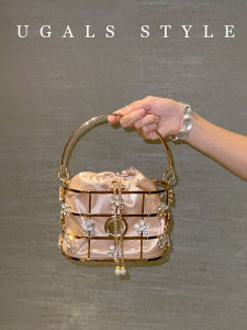 UGALS | Lace Hollow Silk Evening Bag