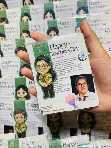 CUSTOMIZED CHIBI MAGNETIC BOOKMARKS (Perfect Gift for All Occasions!)