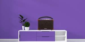 Loa karaoke di động cao cấp Sumico Bella 42 New 2024 (Loa 2 đường tiếng 2 loa bass 12cm 1 treble Neo công suất 100W kèm 2 micro UHF)