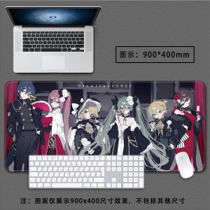Bandai | Hatsune Miku Starry Sky Prayer Anime Large Desk Pad Non-Slip Anti-Dirt Extended Gaming Mouse Pad