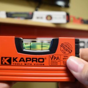 KAPRO 246M 10cm 4" Handy Pocket Level Magnetic VPA Certified Shock-Resistant Vial Aluminum Body