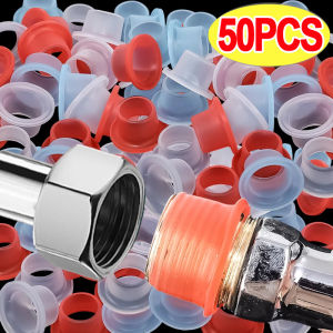 10/50Pcs Faucet Leak-proof Rubber Gasket Silicone Sealing Ring Washer Triangle Valve Anti-Dripping Leakage Pipe Plug