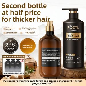 Pozitilan | Herbal Essence Shampoo with He Shou Wu and Ginseng No Silicon